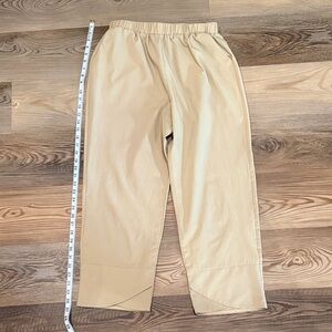 Beige Casual Pants